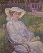 Theo Van Rysselberghe The Woman in White Germany oil painting artist